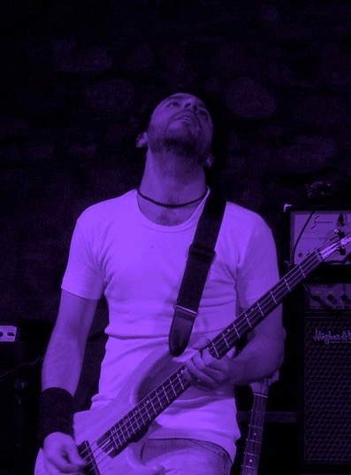Alex Fisherman performing on stage
